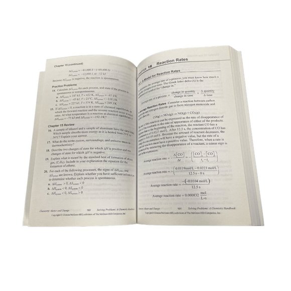 Glencoe Chemistry Matter and Change Handbook PB Homeschool Science Student - Picture 4 of 4